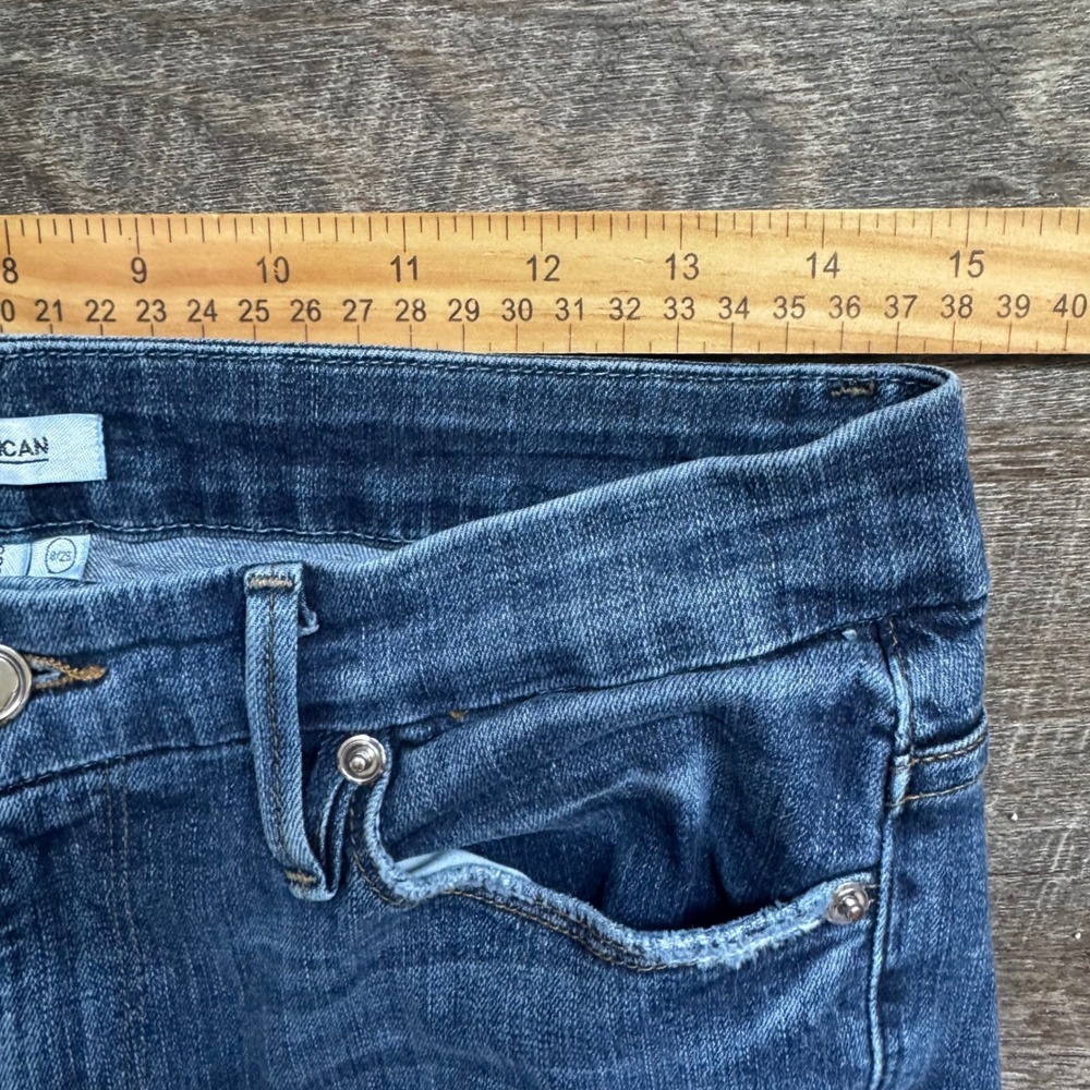 Good American Good Legs Skinny Jeans 8/29 High Rise Dark Wash Blue Gap-Proof - Picture 5 of 6